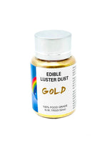 Sweet and Magical Gold Edible Luster Dust 15 grams each tube