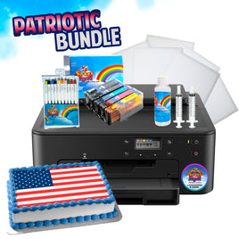 PATRIOTIC Edible Printer Bundle Special (702A)