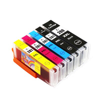 Edible Ink Cartridge for PGI-280 / CLI-281 (5-Pack) (Canon Compatible)