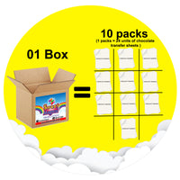 Chocolate Transfer Sheets (Blank) - Box of 10 packs