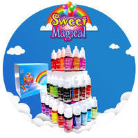 Airbrush Food Colors - 24 PACK - 10 ML EACH BOTTLE