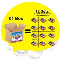 Edible Ink Cartridge for PGI-280 / CLI-281 (5-Pack) - Box of 12 set
